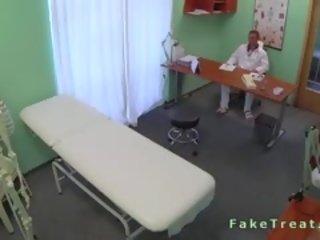 Fake specialist Giving His Seed To attractive Brunette Patient