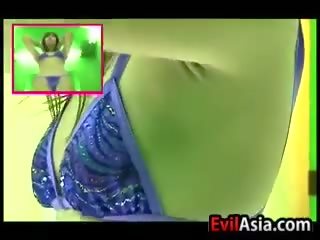 Asian lady In The Dressing Girl