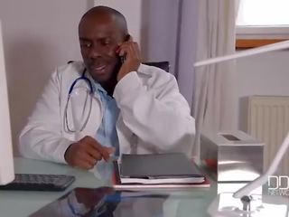 DDF Network-Hardcore Recovery - Doctors Black manhood Penetrates Blonde's Ass