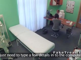 Doc bangs patient on a desk