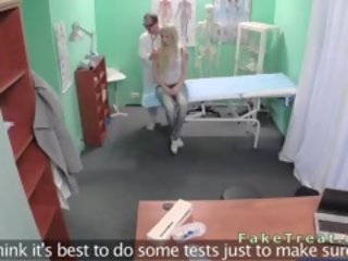 Petite Blonde Fucked By specialist