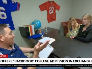 FCK News - Teen has porn with Coach to get into College