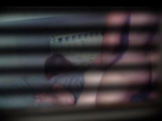 Voyeur&comma; catching 我的 gf 同 我的 步 爸 p-1