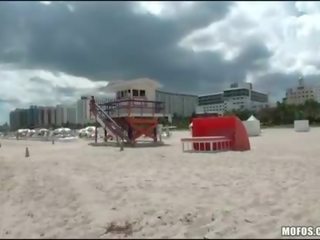 Dude clips sweetheart who works as lifeguard