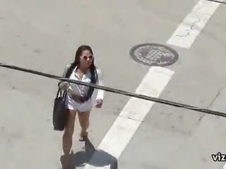 Teen filmed fuking with spy cam