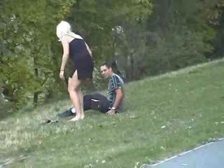 Outdoor x rated clip voyeur video