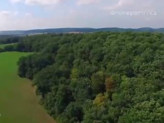 Drone dewasa filem 4k daripada warga czech