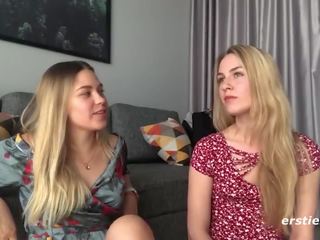 Inviting blondynka amatorskie lesbijki mający napalone xxx wideo